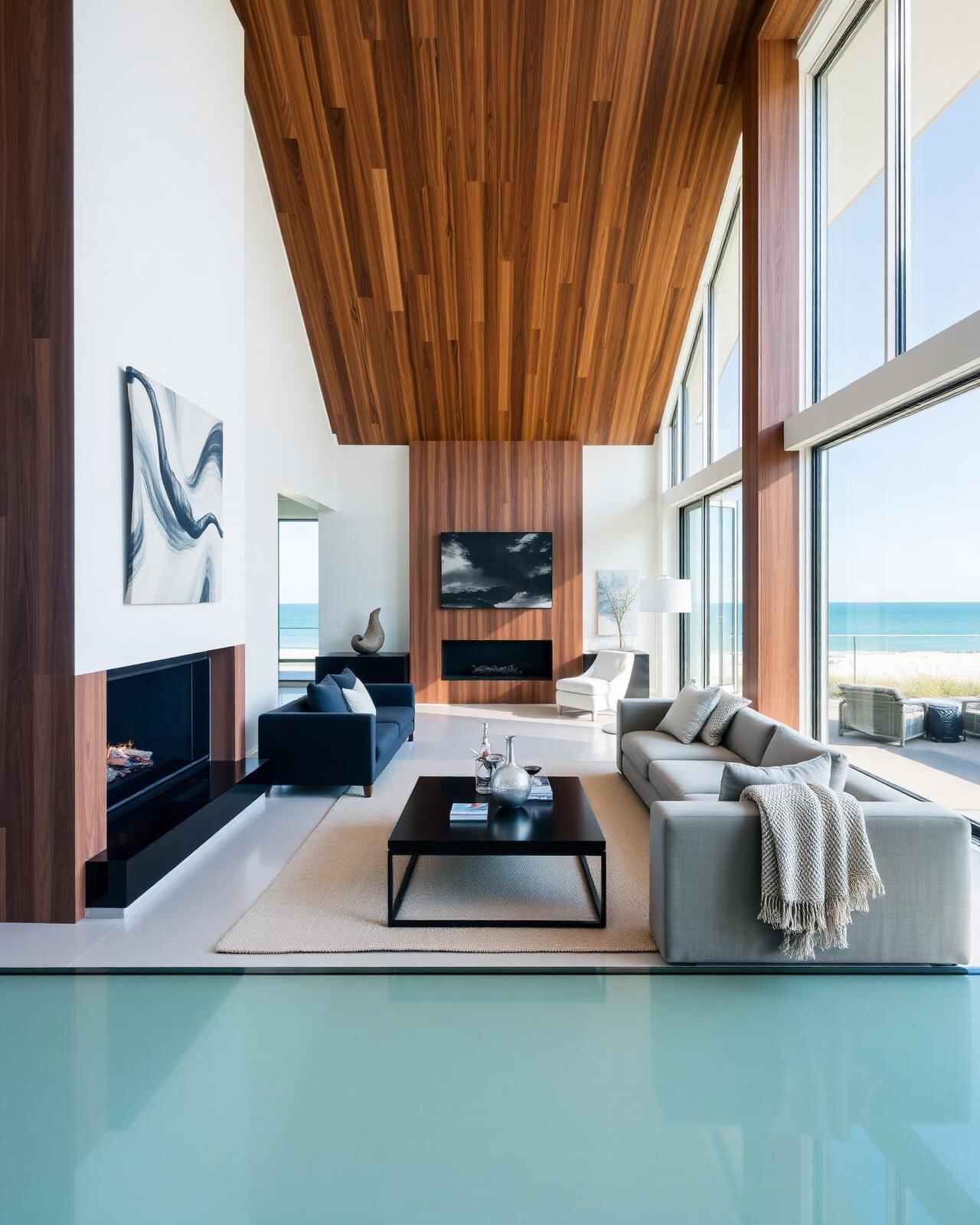 Modern coastal interior